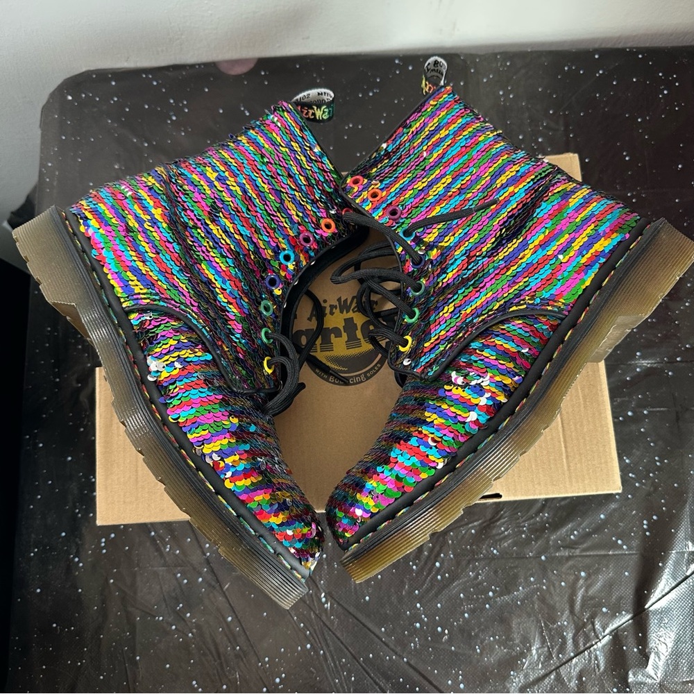 Dr. Martens 1460 Pascal Sequin Women's Boots